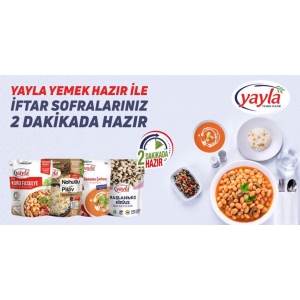 RAMAZAN SOFRALARI YAYLA İLE 2 DAKİKADA HAZIR