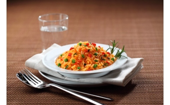 SEBZELİ BULGUR PİLAVI