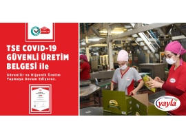 YAYLA ÜRÜNLERİNİN HİJYENİ TSE GÜVENCESİNDE