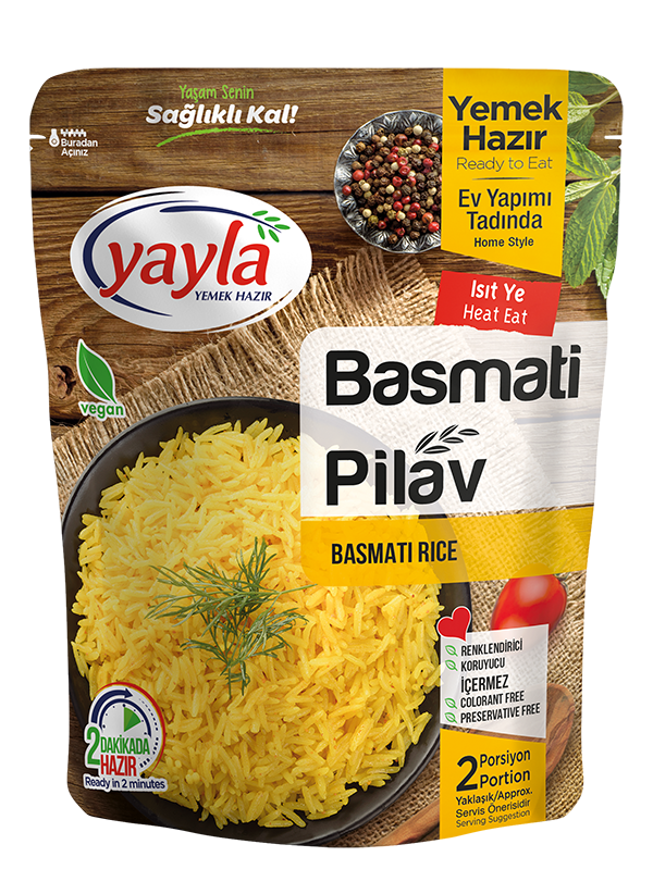 BASMATİ PİRİNÇ PİLAVI