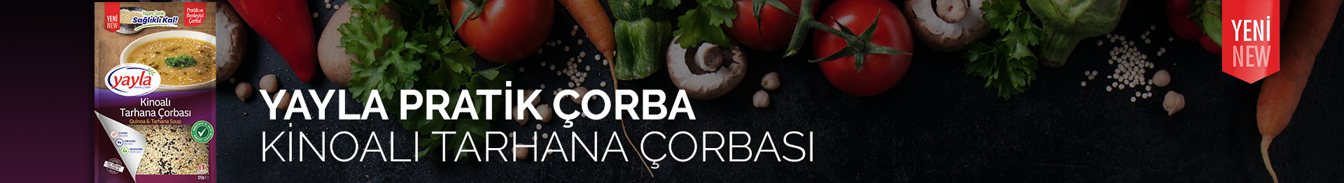 KİNOALI TARHANA ÇORBASI