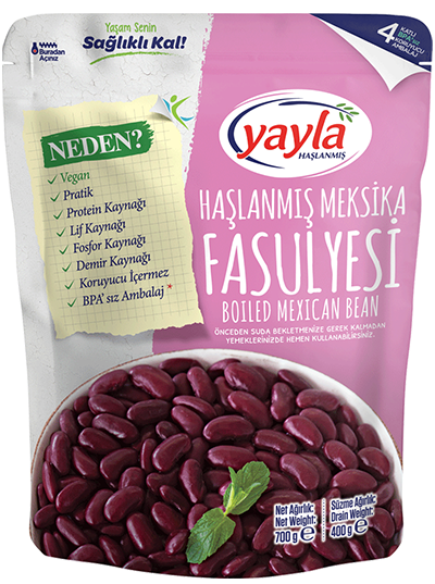 HAŞLANMIŞ MEKSİKA FASULYESİ