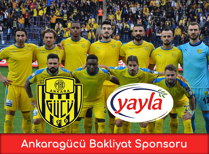 Ankaragücü Bakliyat Sponsorluğumuzu duyurmaktan memnuniyet duyuyoruz. Yayla Bakliyat olarak Türk sporunun yanında olmaya devam ediyoruz.