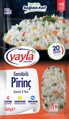 GARNİTÜRLÜ PİRİNÇ