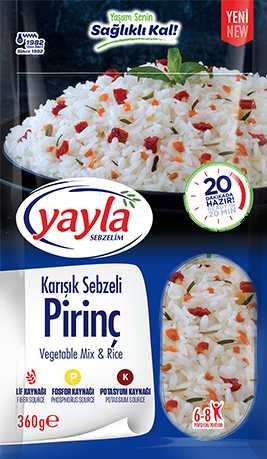 KARIŞIK SEBZELİ PİRİNÇ