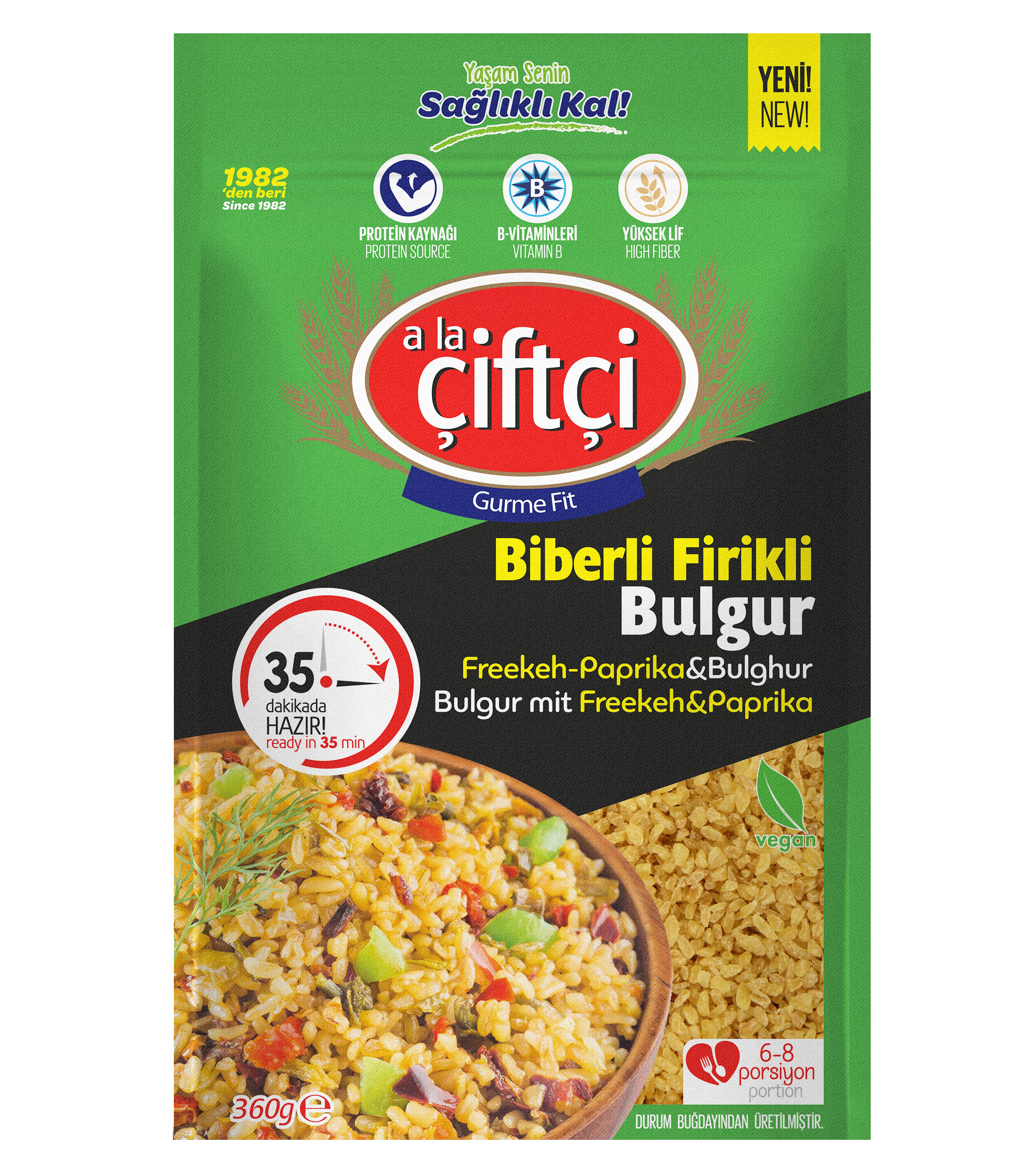 BİBERLİ FİRİK BULGUR