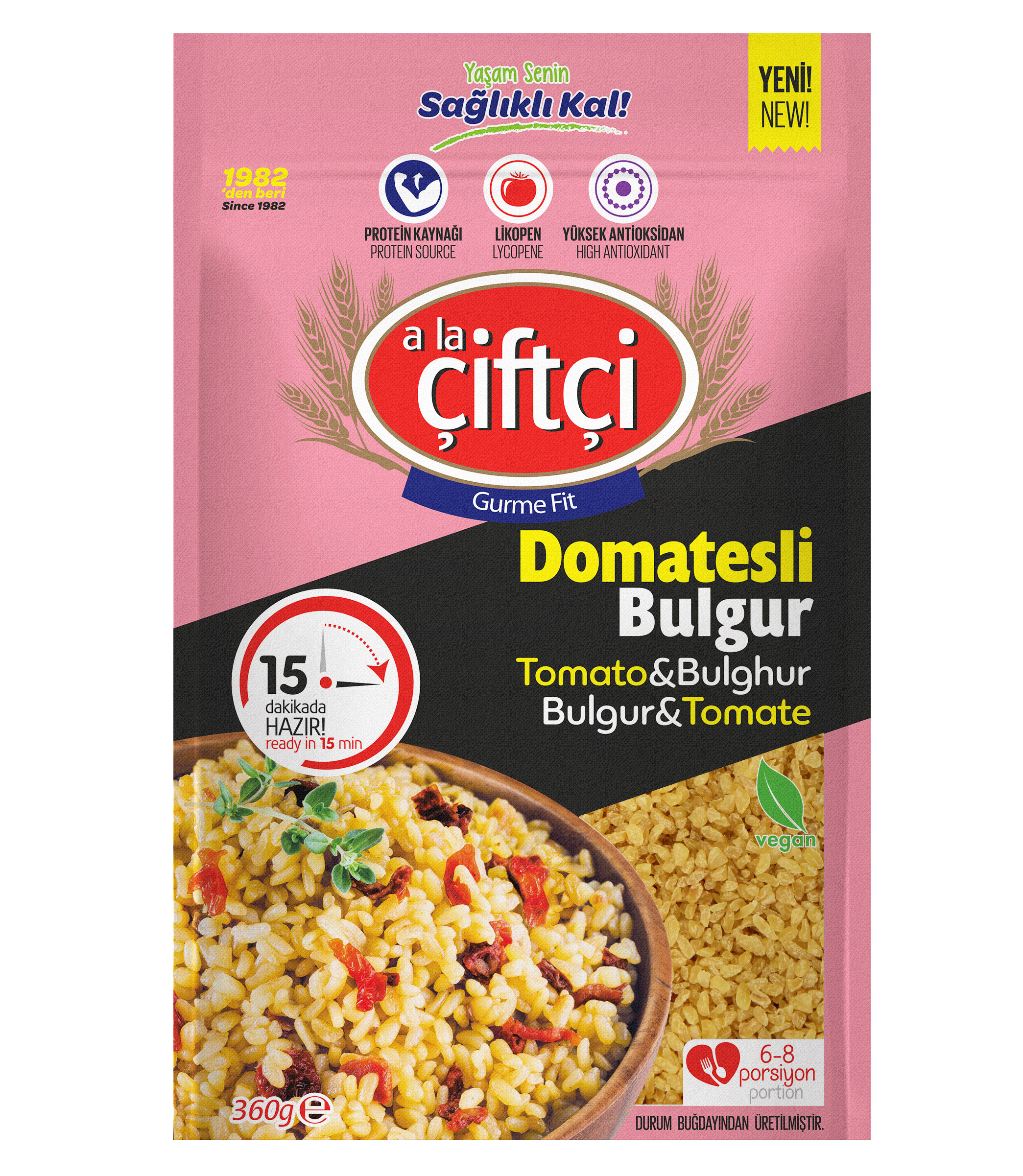DOMATESLİ BULGUR