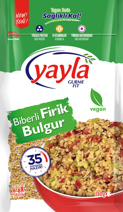 BİBERLİ FİRİK BULGUR