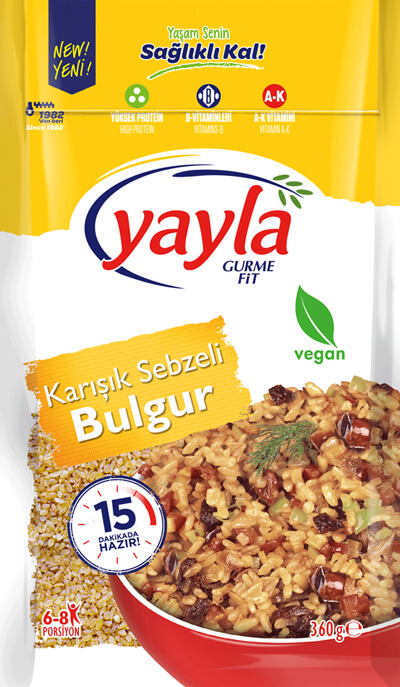 KARIŞIK SEBZELİ BULGUR
