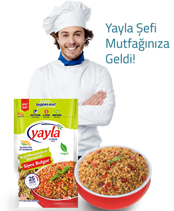 YEŞİL MERCİMEKLİ ve DOMATESLİ SİYEZ BULGUR