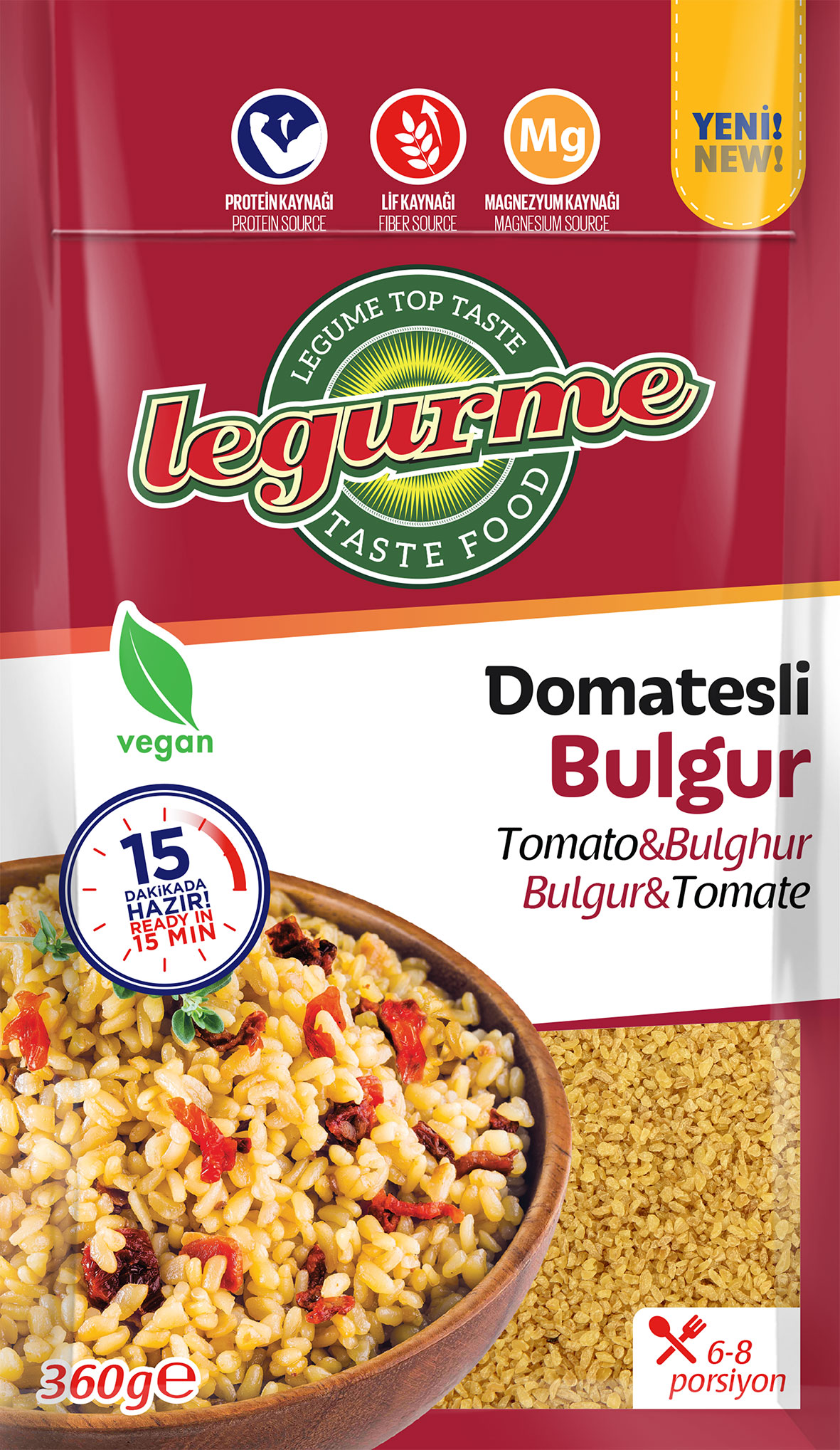 DOMATESLİ BULGUR