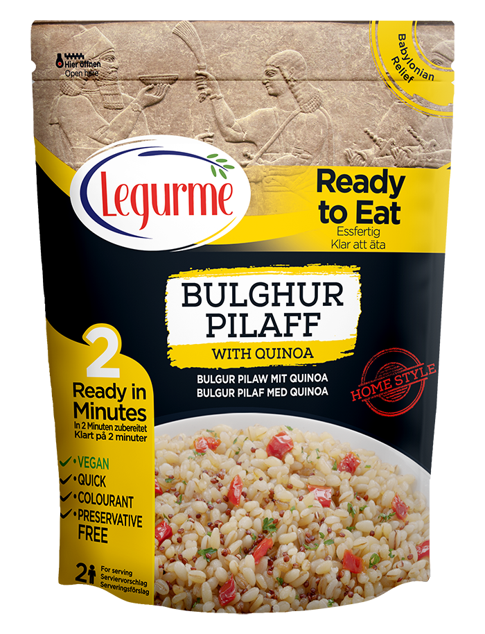 KİNOALI BULGUR PİLAVI