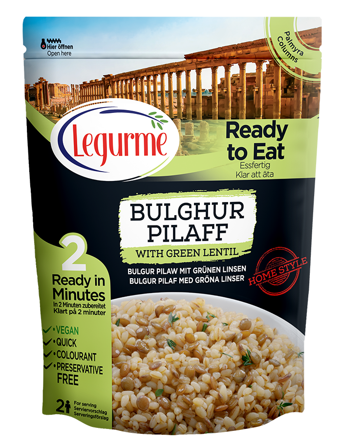 YEŞİL MERCİMEKLİ BULGUR PİLAVI