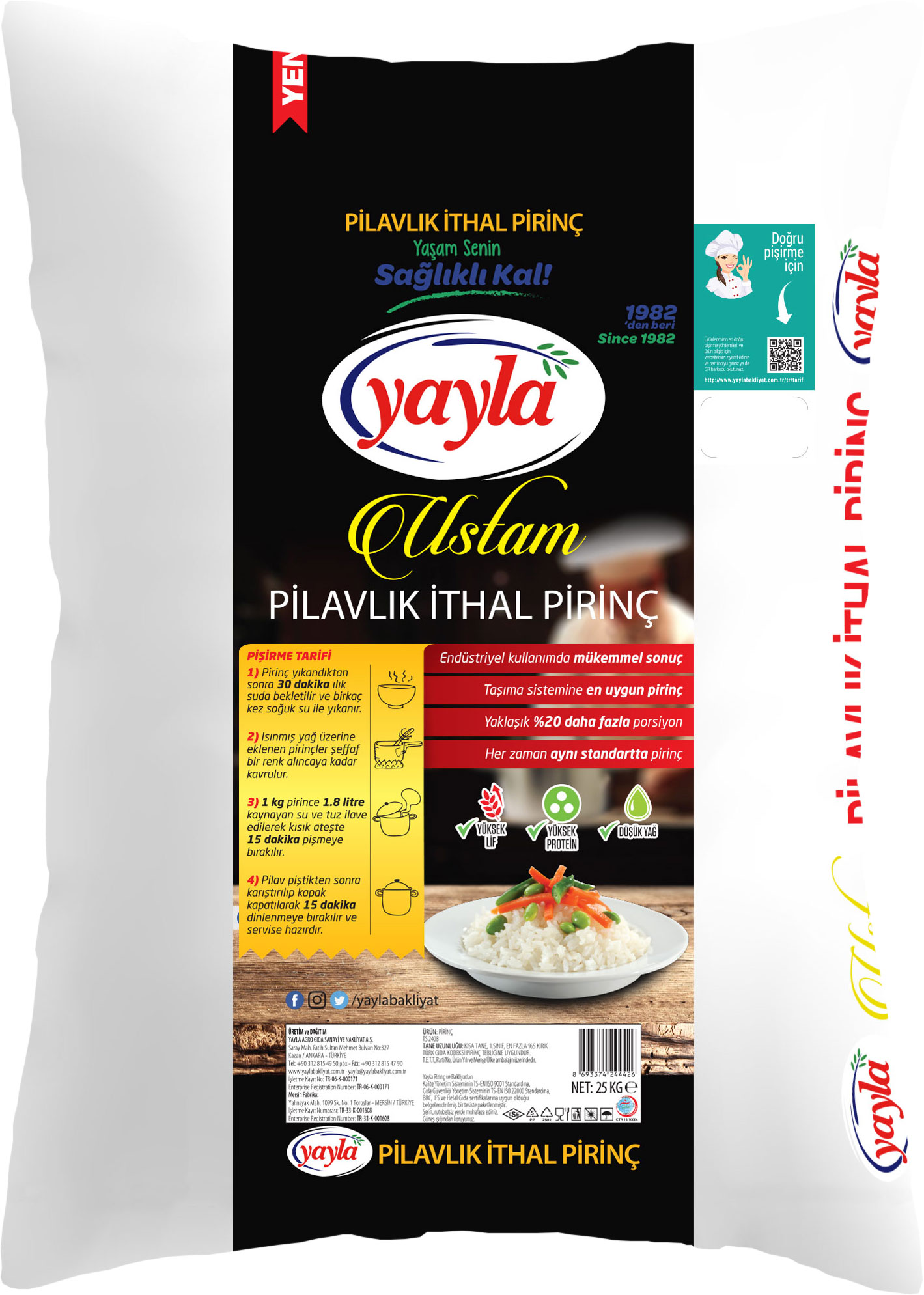 PİLAVLIK İTHAL PİRİNÇ